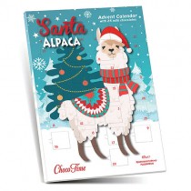 Christmas Calendar Santa Alpaca